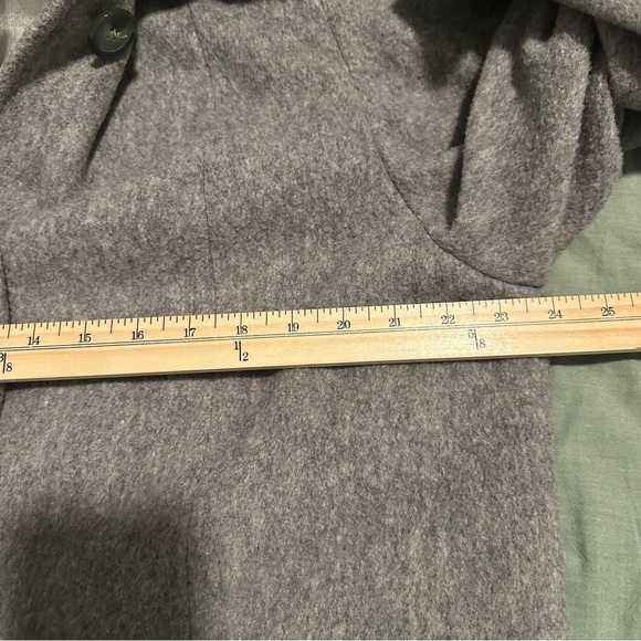 VINTAGE ALORNA Women’s Long Wool blend Coat Large Petite. - Picture 9 of 9